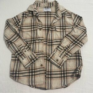 Old navy plaid flannel shirt Size M (8)
